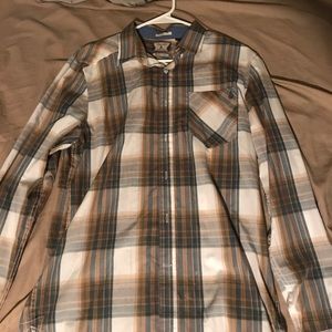 Volcom button up long sleeve